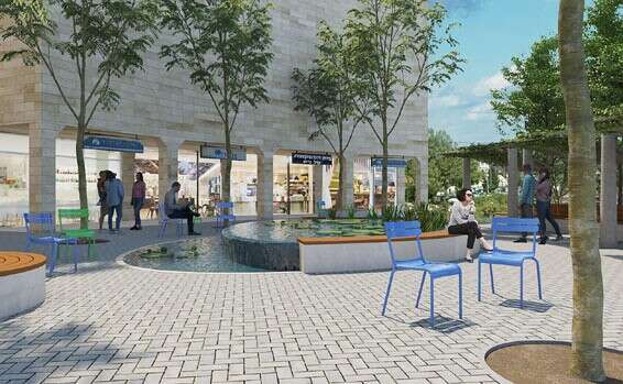 פיתוח מרחבים מסחריים // הדמיה: באדיבות שרון אברמסון אדריכלות ועיצוב